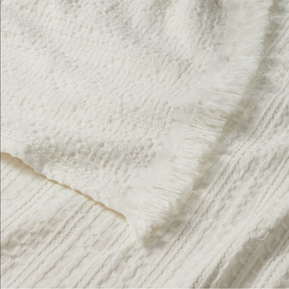 Opalhouse Bedding Oversized Waffle Weave Bed Throw Opalhouse